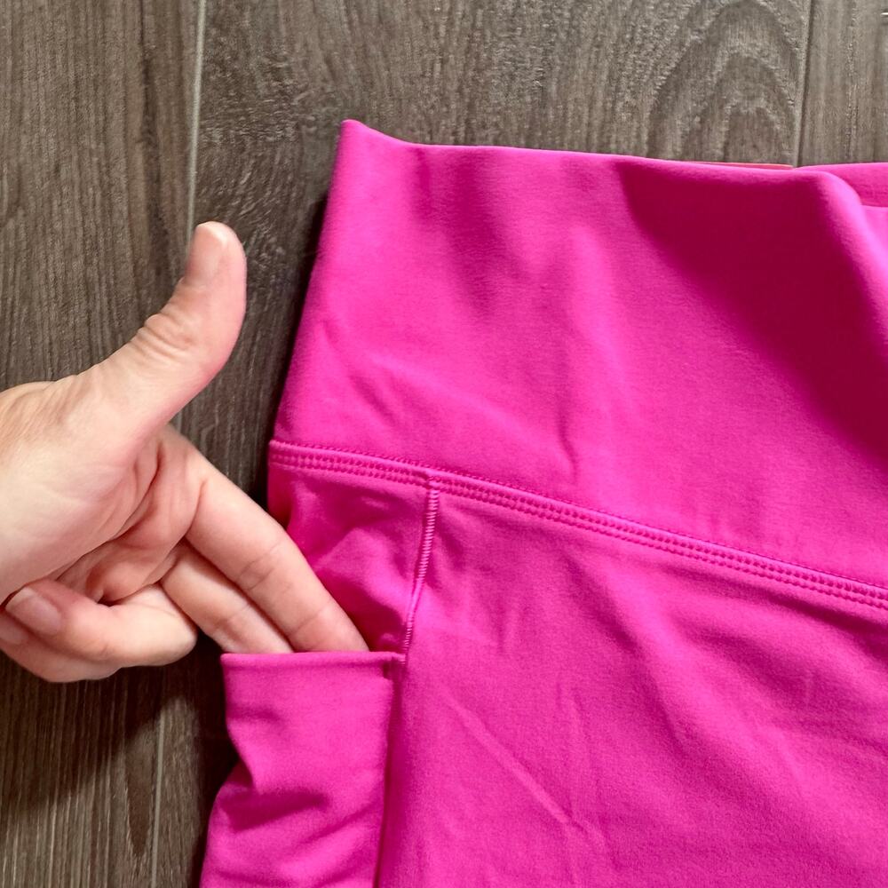 Members Mark Leggings Everyday High Rise Ankle Length Bundle of 2 Pink Teal XL - Picture 5 of 11